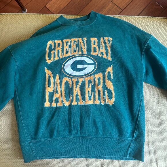 Abercrombie & Fitch Sweaters - NFL by Abercrombie Green Bay Packers Crewneck Size XS